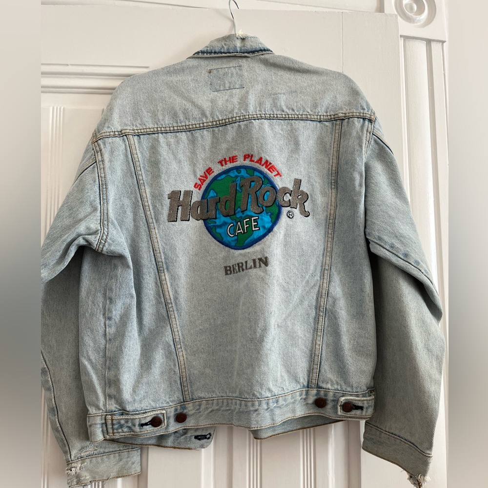 Vintage Hard Rock Cafe Berlin Denim Jacket